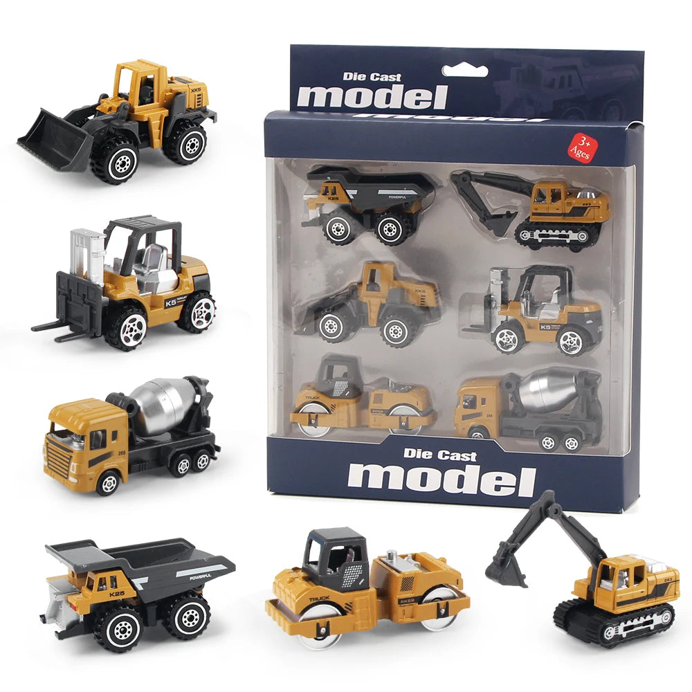 6-Pack Engineering Truck Set