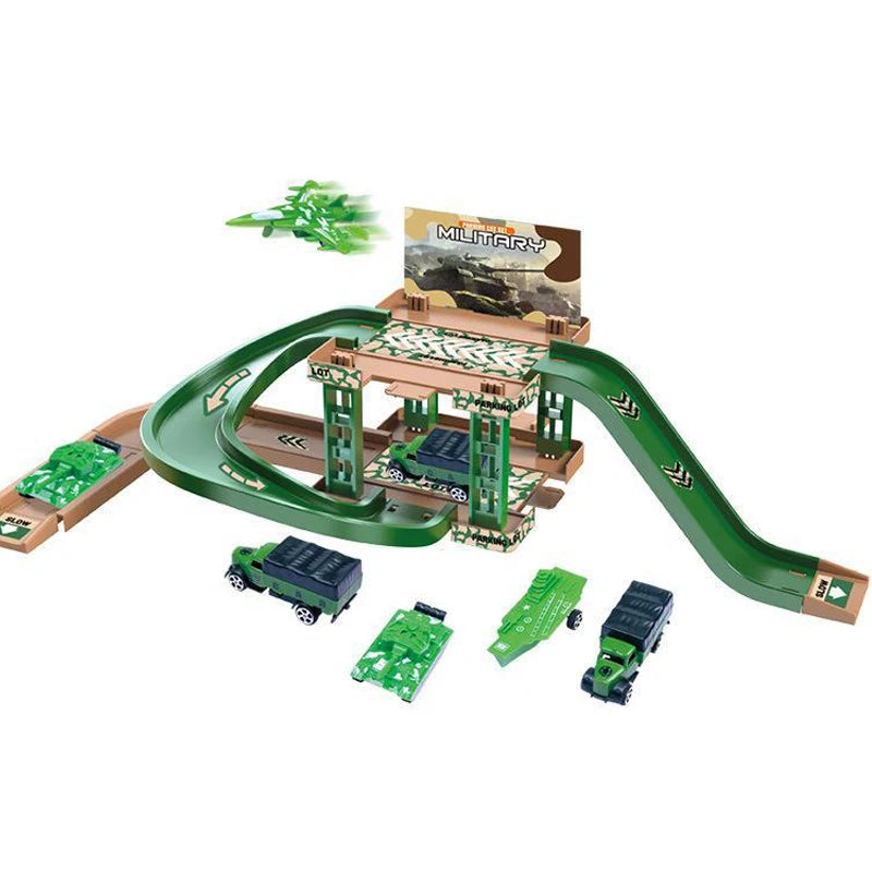 Kids Multi-Level Parking Set