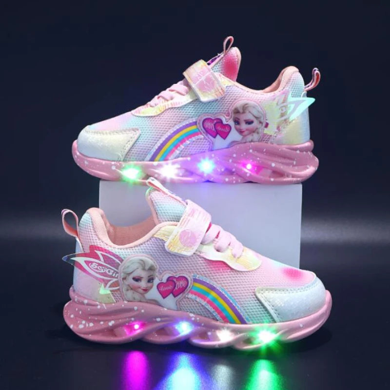 Elsa LED Light Sneakers