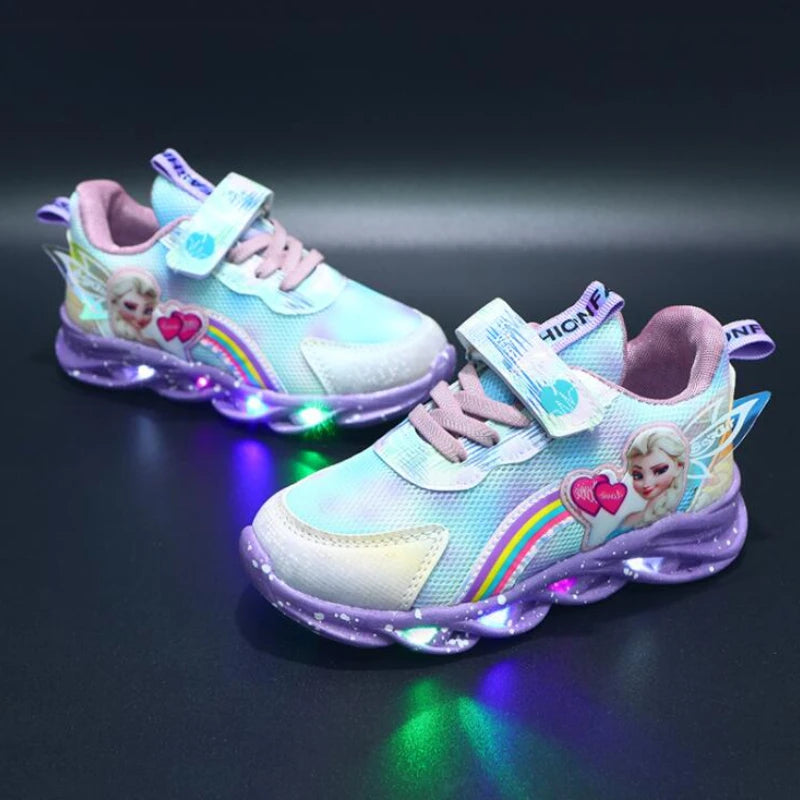 Elsa LED Light Sneakers