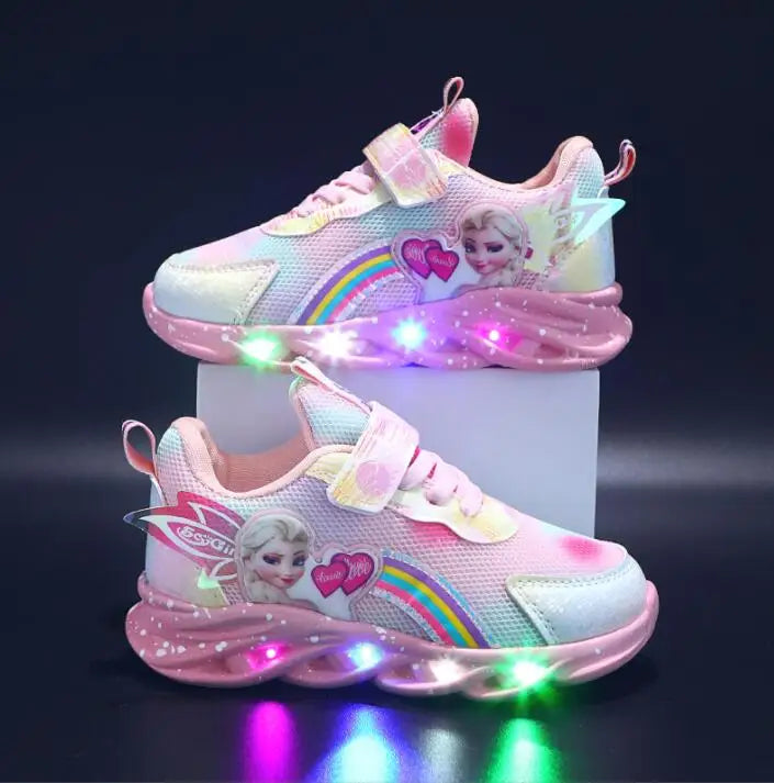 Elsa LED Light Sneakers