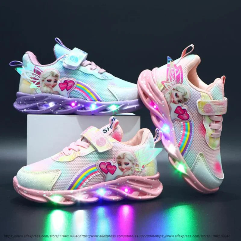 Elsa LED Light Sneakers