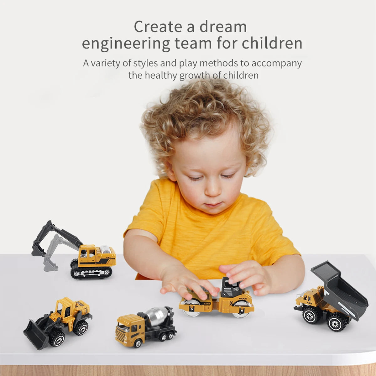 6-Pack Engineering Truck Set