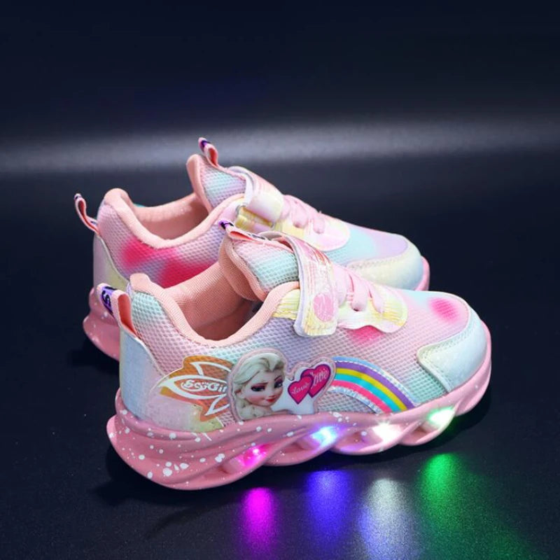 Elsa LED Light Sneakers