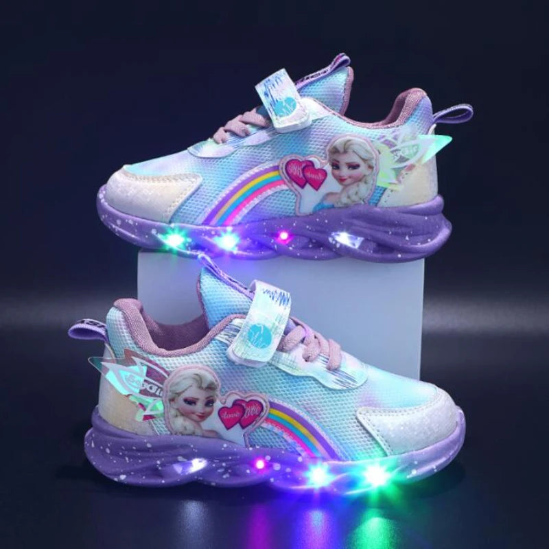Elsa LED Light Sneakers
