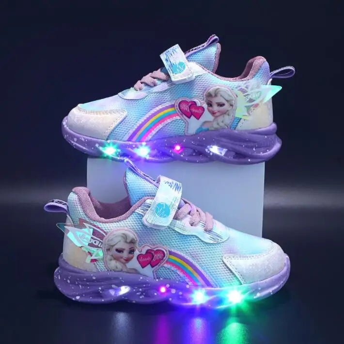 Elsa LED Light Sneakers