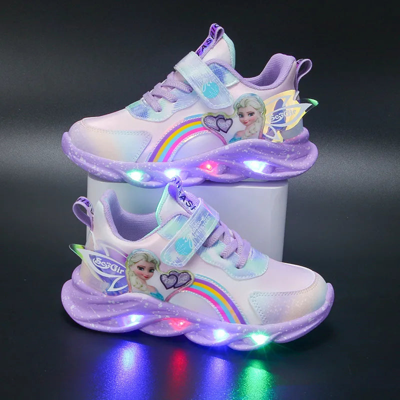 Elsa LED Light Sneakers