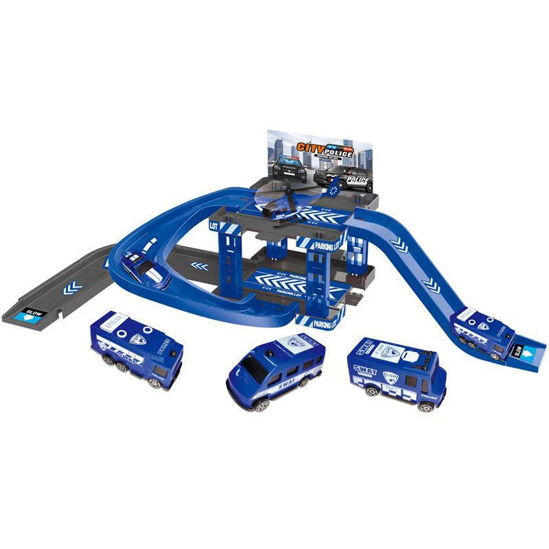 Kids Multi-Level Parking Set