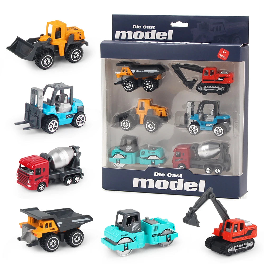 6-Pack Engineering Truck Set